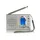 Wereldradio Nedis met wekker RDWR1000GY