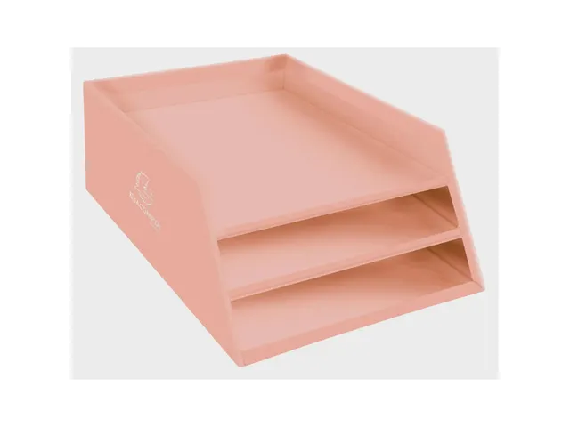 Kartonnen postmand met 3 niveaus