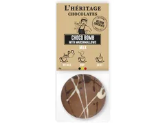 L'Héritage Chocolates Choco Bomb met marshmellows