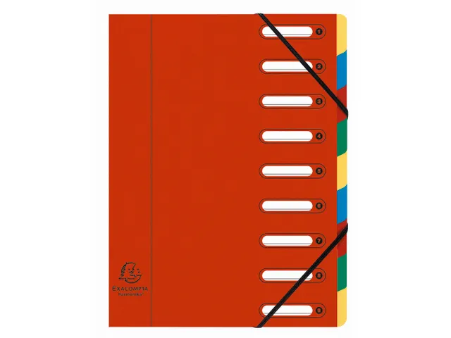 Sorteermap Harmonika vensters 9vak ass