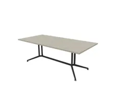 vergadertafel,HxBxD 740x2100x1000mm,rechthoekig