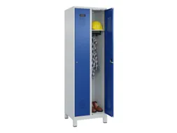 locker,HxBxD 1950x600x500mm,2vak,vak B 300mm,cil.-slot,voeten