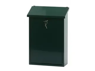 Wandbrievenbus Groen 40cm Staal - 1