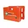verbandkoffer,v. chemie,DIN 13157,ABS oranje,m. wandhouder