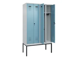 locker voor scheiding van kleding,HxBxD 2120x1200x500mm,4vak - 1