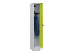 locker,HxBxD 1950x300x500mm,1vak,vak B 300mm,draaigrendel,sokkel