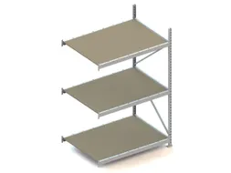breedvakstelling,aanbouwveld,HxBxD 2200x1451x1050mm,vakl. 600kg