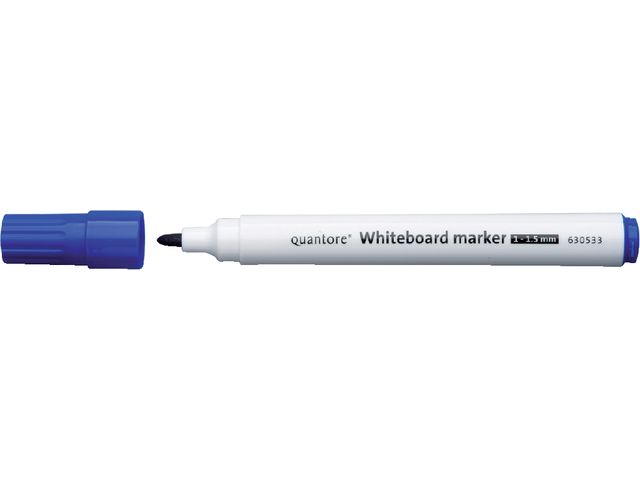 Whiteboardstift Quantore rond 1-1.5mm blauw | WhiteboardOnline.be