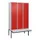 Z-garderobekast,HxBxD 2120x1200x815mm,6vak,vak B 400mm,cil.-slot