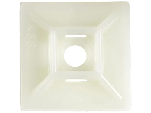 StarTech.com CBMCTM3 kabelbindersokkel Wit Nylon 100 stuks