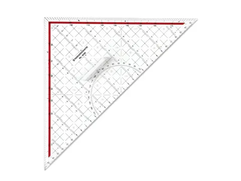 Tekendriehoek Standardgraph 32cm met afneembare greep kunststof