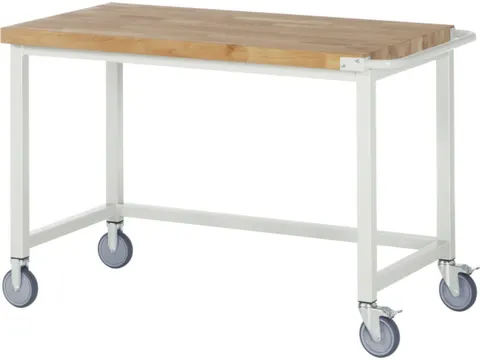 Werkbank 880x1250x700mm Beukenhouten Werkblad Duwbeugel