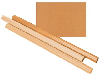 Inpakpapier Kraft Gestreept 70gr 1000mmx100mtr Op Rol - 2