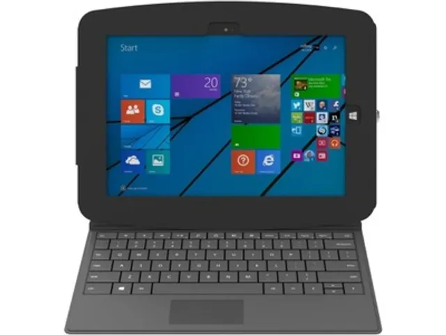 Galaxy Tab Pro12 inch / Surface Pro 3/4 Space behuizing zwart