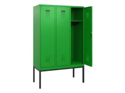 schoollocker,HxBxD 1950x1200x500mm,3vak,vak B 400mm,cil.-slot