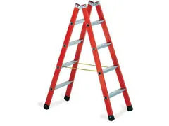 Boktrap,dubbelzijdig,bomen fiberglas,brede sporten aluminium