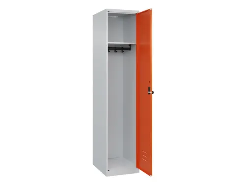 locker,HxBxD 1850x400x500mm,1vak,vak B 400mm,draaigrendel