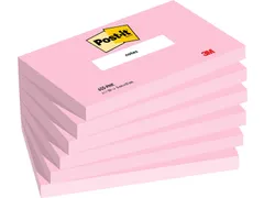 Memoblok 3M Post-it 655 76X127mm Roze