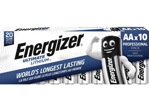 Batterij Energizer Ultimate Lithium 10x AA