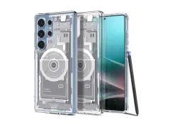 Ultra Hybrid MagFit Samsung Galaxy S25 Ultra Hoesje Zero One Wit