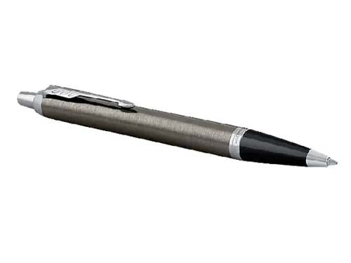 Balpen Parker IM Dark Espresso CT Medium Blauwe inkt