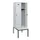 locker met bank,HxBxD 1950x600x815mm,2vak,vak B 300mm,draaigrendel