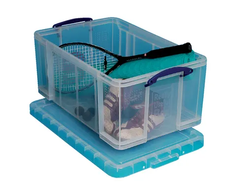 Opbergdoos 64 Liter Transparant Archief