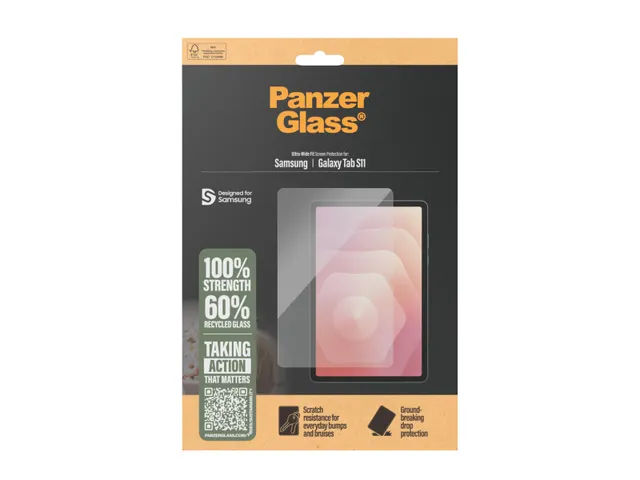 PanzerGlass Screen Protector Samsung Galaxy Tab S11 | Ultra-Wide Fi