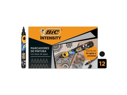 Paintmarker Bic Intensity zwart
