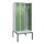 locker met bank,voor scheiding van kleding,HxBxD 2120x900x815mm,3vak