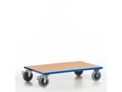 platformwagen,draagverm. 600kg,laadvl. LxB 1000x600mm,houtplaat