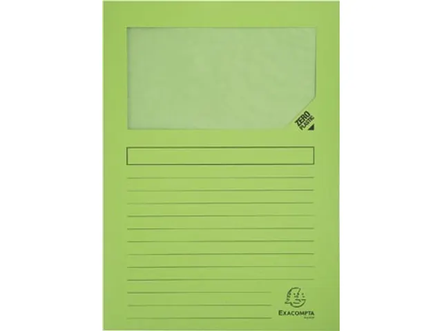 L-map Forever voor A4 25 stuks lichtgroen