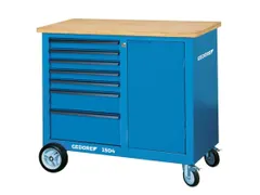 GEDORE 1504 0511 S Mobiele werkbank met 7laden en bankschroef