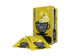 Thee Clipper infusion lemon and ginger bio 25 zakjes