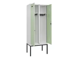locker voor scheiding van kleding,HxBxD 2120x800x500mm,2vak