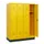 schoollocker,HxBxD 1630x1200x500mm,4vak,vak B 300mm,cil.-slot,sokkel