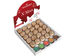 Stempels en stempelkussen Woodies Christmas afbeelding