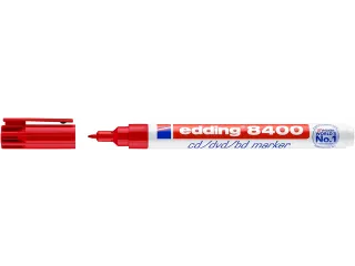 Cd marker edding 8400 rond rood 0.5-1.0mm - 4