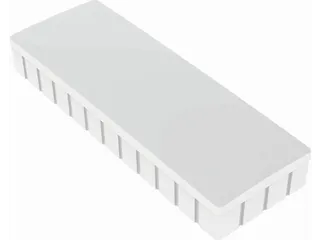 magneet MAULsolid54 x 19 mm wit 10 stuks - 1