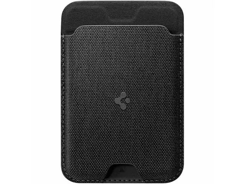 Spigen Case AFA07402 iPhone Urban FIT Magfit Wallet WITH Magsafe zwart