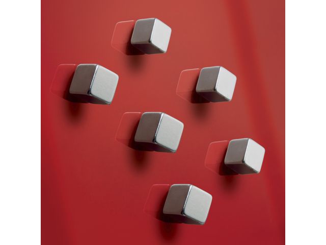 Middeleeuws Ritmisch Hijgend Magneten Sigel voor glasbord set 6stuks zilverkleurig C5 sterk 10x10x1 |  DiscountOffice.be