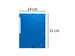 Elastomap Nature Future gekorreld glanskarton A4 600 g/m² blauw