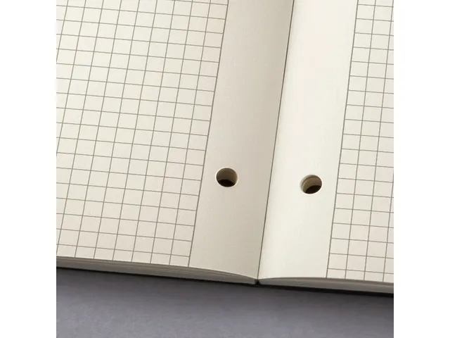 Bloc de correspondance Sigel Conceptum softcover A4 noir quadrillé