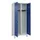 locker voor scheiding van kleding,HxBxD 1950x800x500mm,2vak