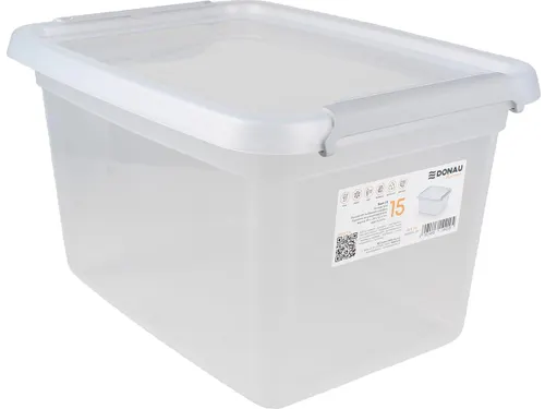 Opbergdoos 15 Liter Transparant