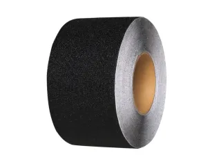 antisliplaag,zwart,band LxB 18,3mx100mm,met antislip-eigenschappen - 1