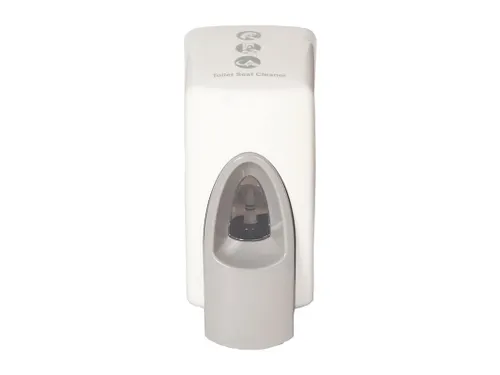 Dispenser voor Reinigingsspray Toiletbril en handgreep 400ml Wit