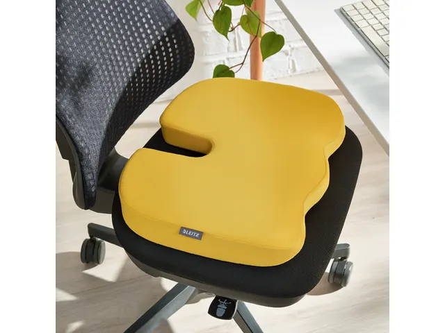 Coussin de siège Leitz Ergo Cosy jaune