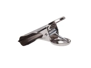 Papierklem MAUL Bulldog 50mm capaciteit 20mm zilver - 5