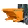 Kiepbak 835x1070x1260mm 0.60m³ Afrolmechaniek Gelakt Ral2000